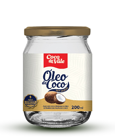 Óleo de Coco Sem Sabor