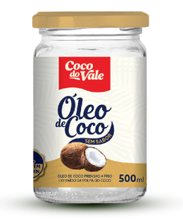 Óleo de Coco Sem Sabor